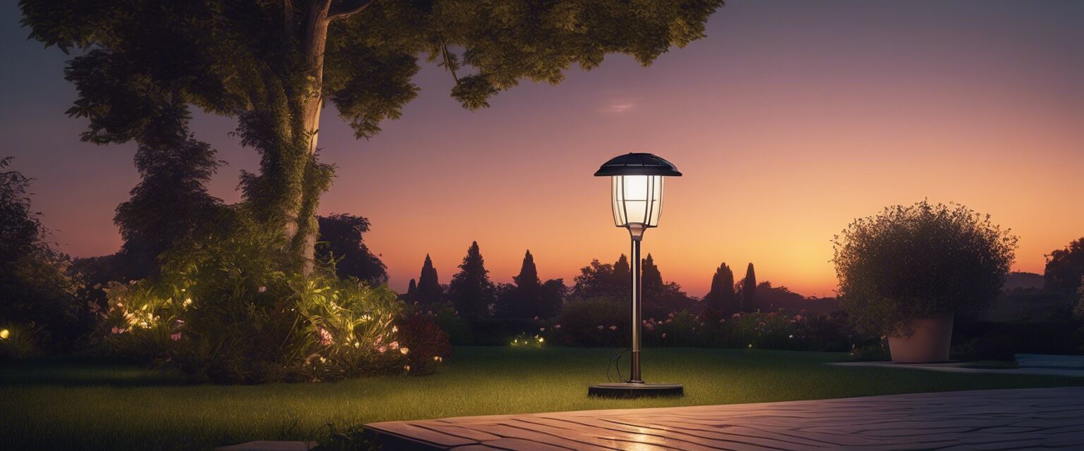 Solar-Powered Novelty Lights